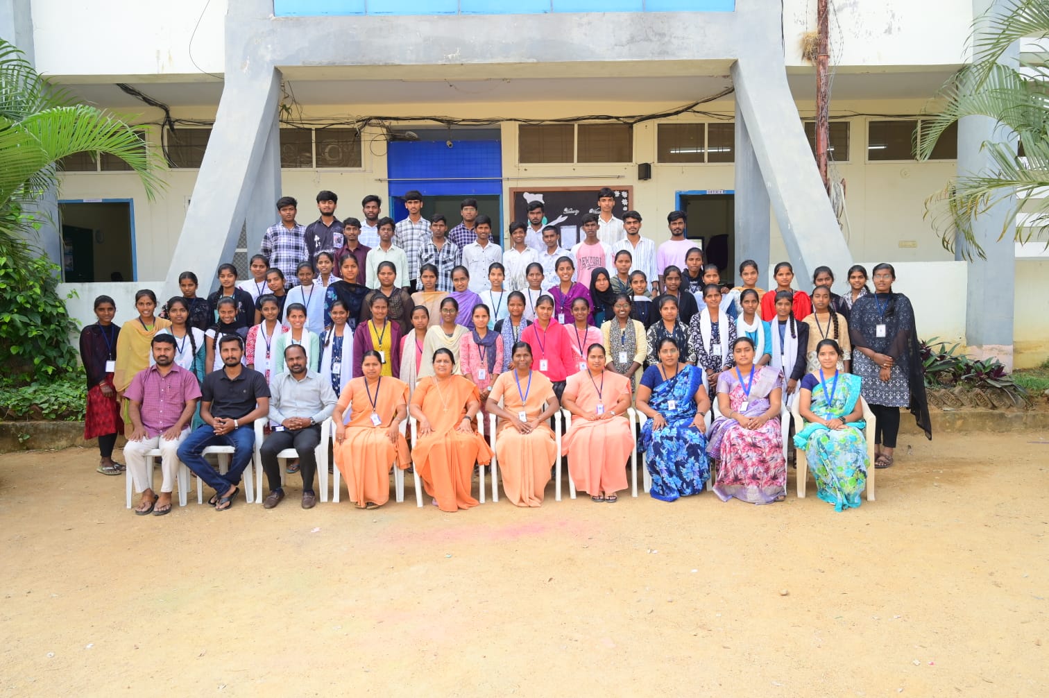 Staff and students